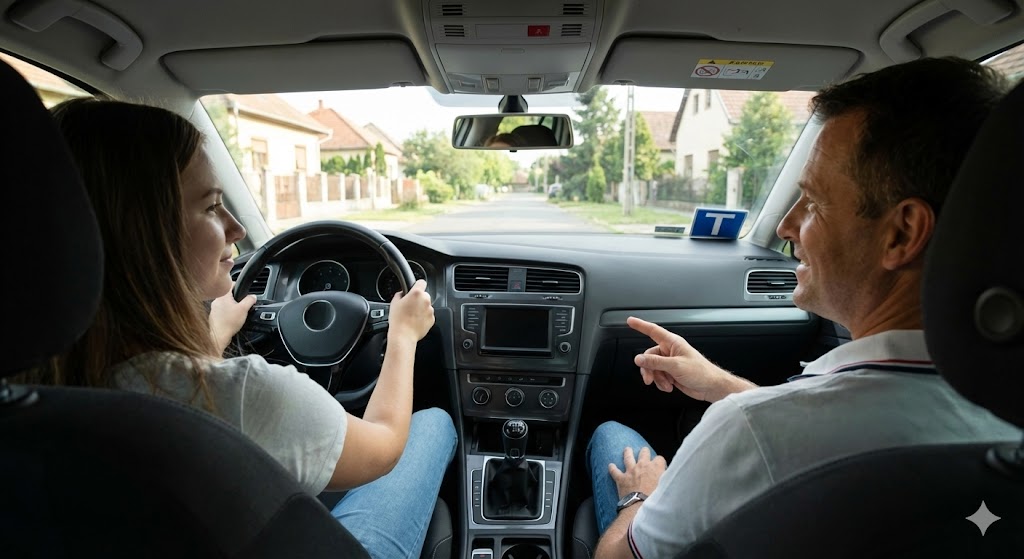 Gyakorló vezetés jogosítvánnyal rendelkezőknek